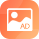 出售页支持广告位设置，自定义出售页支持在线引用广告图，帮助用户引导推广