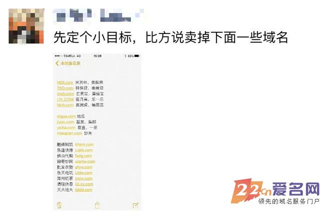 先定个小目标，今年投资域名挣王健林一个亿！